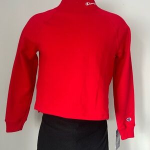 Champion Red Long Sleeve Top